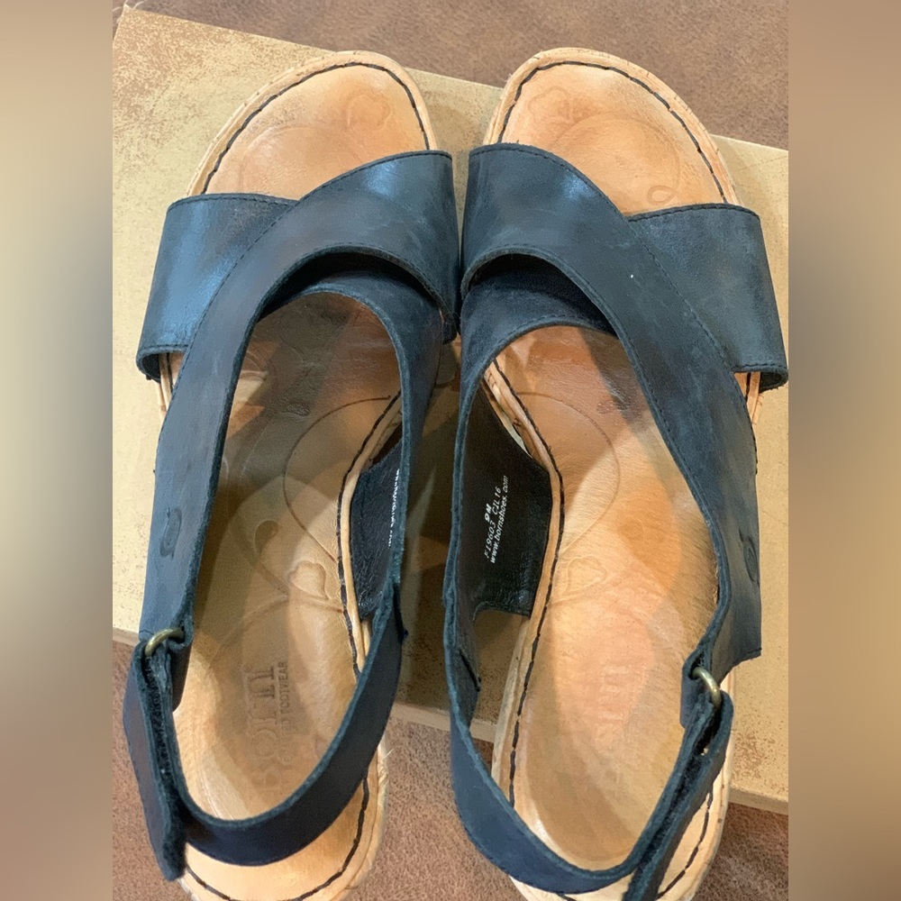 Leather wedges